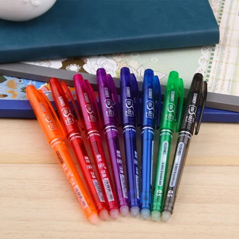 1db Toll Gel 0,5 mm Heggyel hőérzékeny Törölhető Toll Diák Magic Pen Office Iskola Rajz Írás